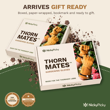 ThornMates gloves in their NickyPicky gift box