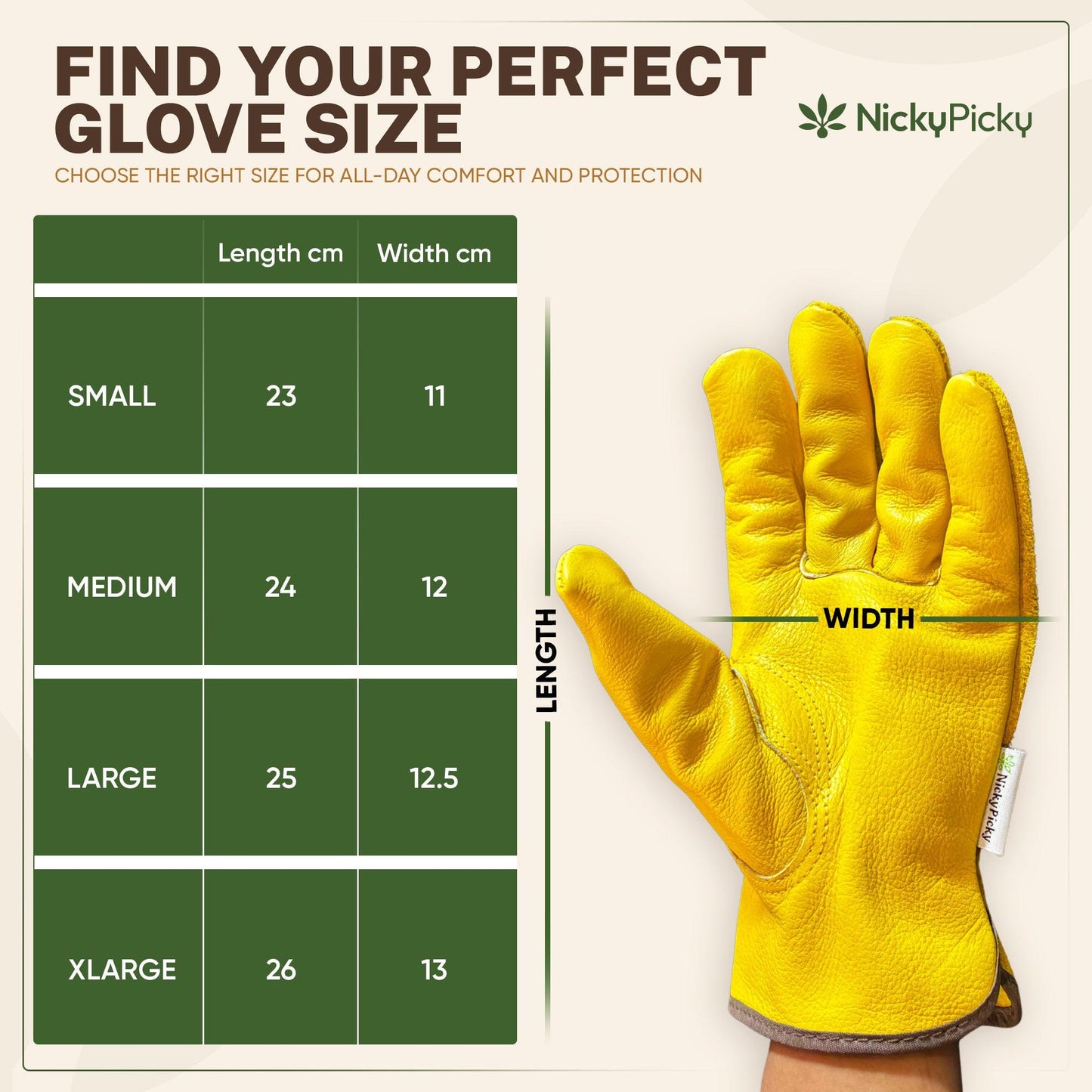 SoilMates Thorn-Proof Gardening Gloves.