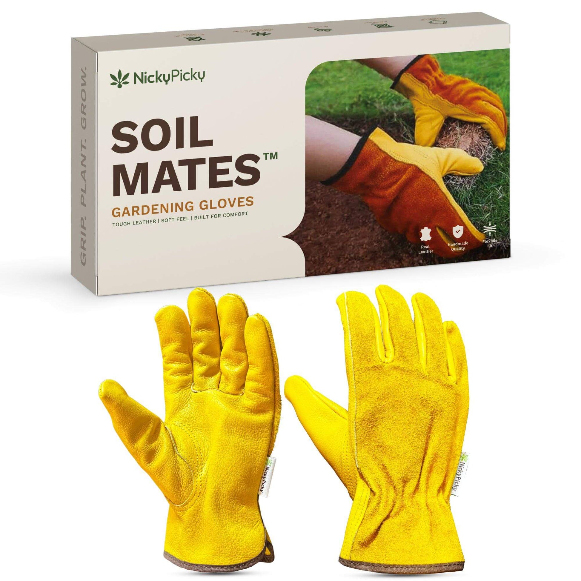 SoilMates Thorn-Proof Gardening Gloves.